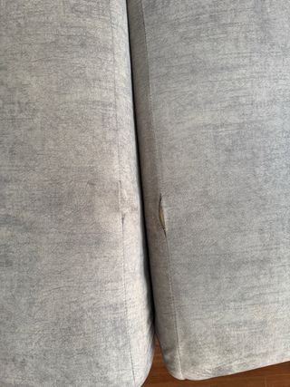 OPORTUNIDAD: Sofá-cama Chaise Longue Gris