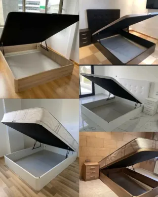 Bases tapizadas reforzadas / Canapés