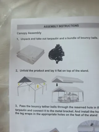 Techo de repuesto Vevor para carpa Nuevo