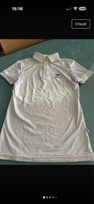 Polo equitazione uomo taglia XS
