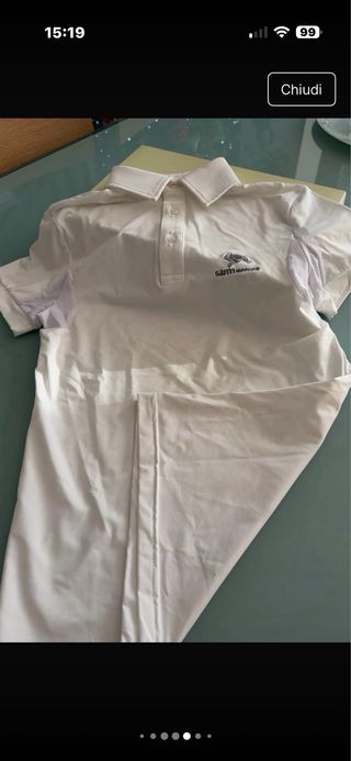 Polo equitazione uomo taglia XS