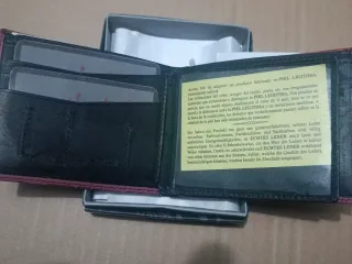 Cartera Billetera Piel Diseño M