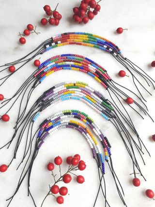 COLLEZIONE TUTTE LGBTQA bandiere 24 braccialetti