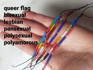 COLLEZIONE TUTTE LGBTQA bandiere 24 braccialetti