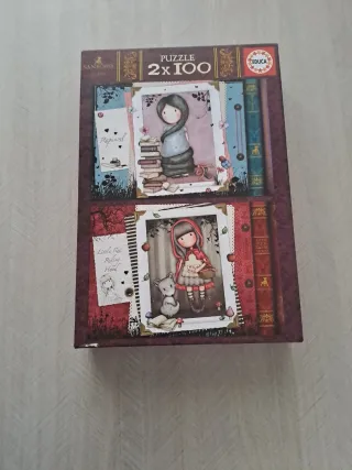Puzzle Educa 2x100 Santoro Gorjuss