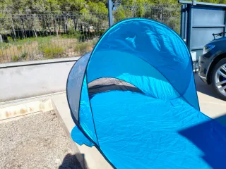 Cortavientos playa Ikea azul