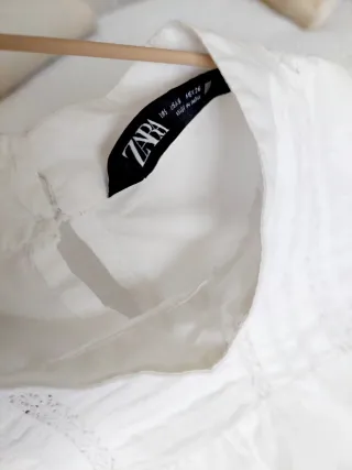 Camisa Zara con bordados