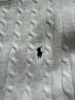 maglione Ralph Lauren bianco taglia s