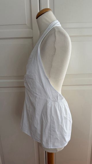 Top halter blanco