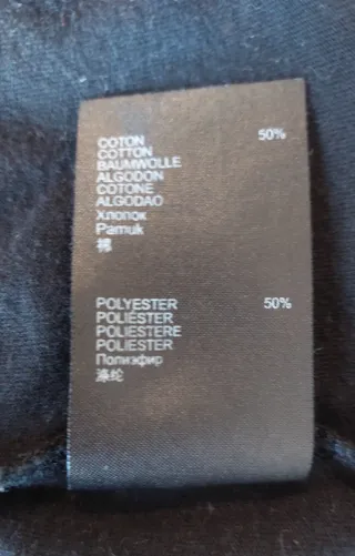 Camiseta manga larga IKKS negra  T.44