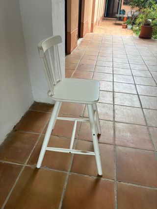 Silla alta para niños blanca Ikea