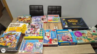 Lote de juegos de mesa infantiles