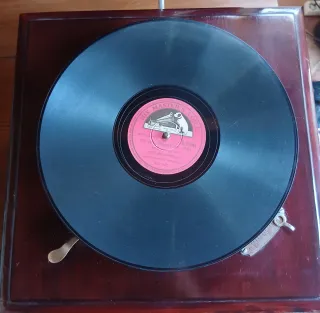 Gramófono His Master's Voice Decorativo