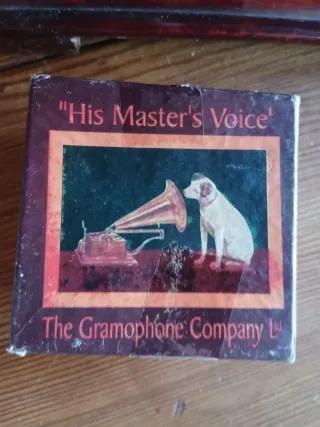 Gramófono His Master's Voice Decorativo