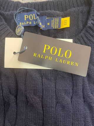 Jersey Polo Ralph Lauren Marine Talla M