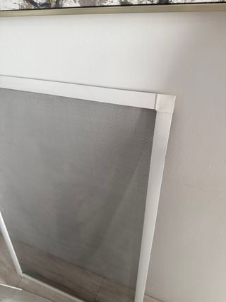 Ventana de aluminoo con percianas