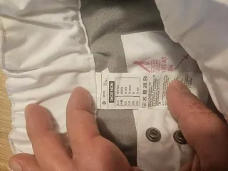 Pantalones de esquí blancos