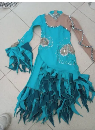 Traje de Carnaval con lentejuelas