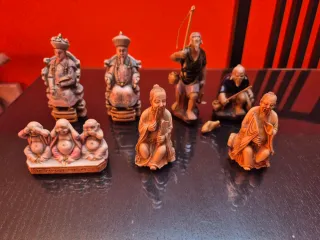 Figuras chinas de porcelana