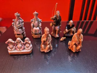 Figuras chinas de porcelana