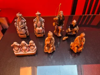 Figuras chinas de porcelana
