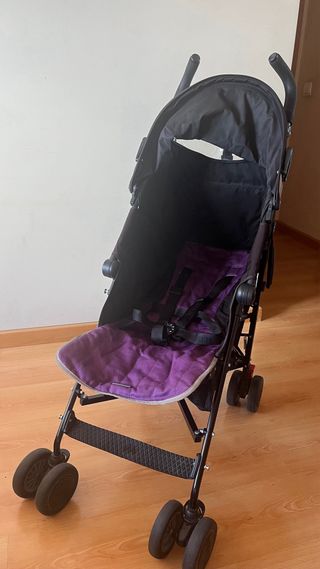 Silla de paseo McLaren Quest negro-morado