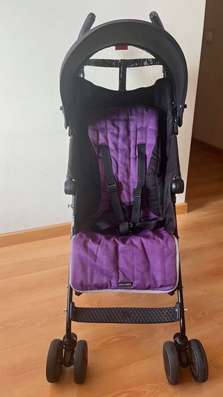 Silla de paseo McLaren Quest negro-morado