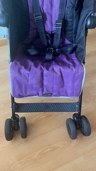 Silla de paseo McLaren Quest negro-morado