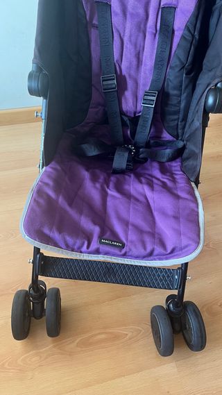 Silla de paseo McLaren Quest negro-morado