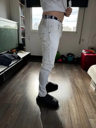 Pantalones G-Star RAW blancos  Talla 30 Largo 32