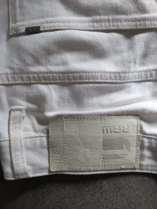 Pantalones G-Star RAW blancos  Talla 30 Largo 32