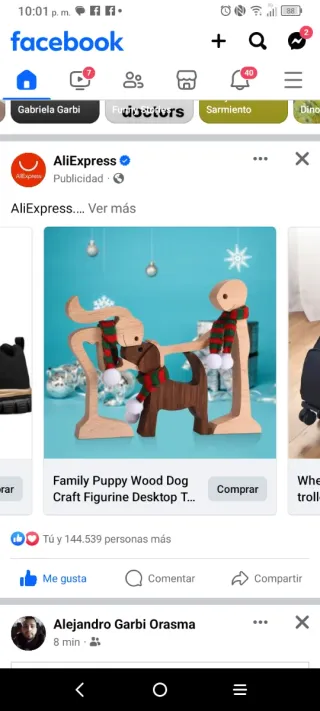 Letras madera ESPAÑA con soporte