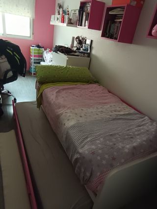 Cama nido (dos colchones) 190x90cm