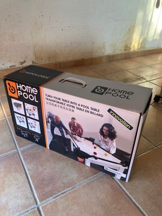 Geologic Home Pool: Convierte mesa en billar