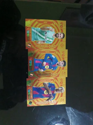 Cromos Panini Adrenalyn XL Premium Oro