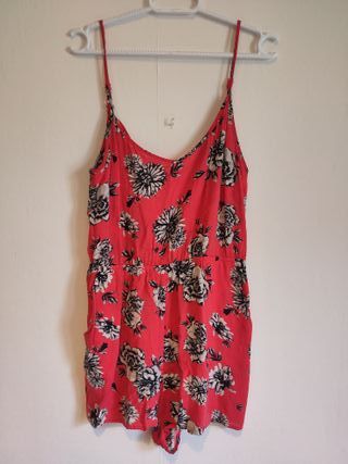 Mono corto H&M estampado flores