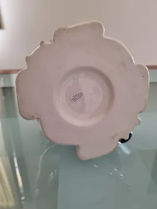 Barattolo vintage mucca ceramica