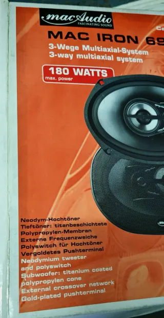 Altavoces Mac Audio 180W Max