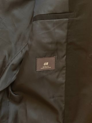 Chaqueta o Blazer H&M Negra Traje
