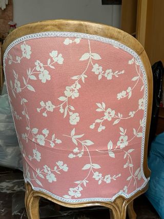 Sillón Clásico Tapizado a Mano