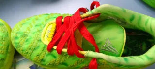 Zapatillas niño J3 verde y amarillo