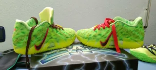 Zapatillas niño J3 verde y amarillo