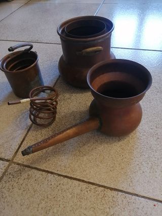 Alambicco vintage in rame