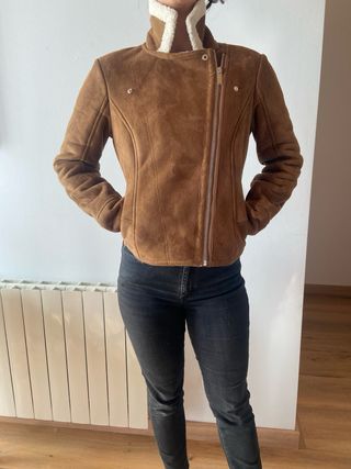Cazadora borreguito Springfield marrón