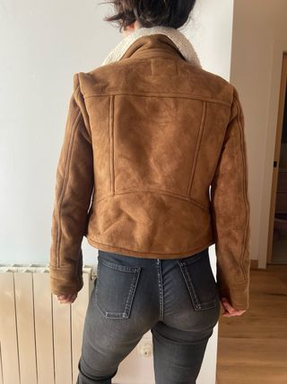 Cazadora borreguito Springfield marrón