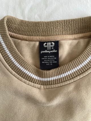 Sudadera Pelle Pelle Beige