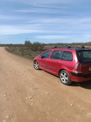 Peugeot 307 familiar rojo