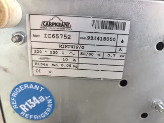 Carpigiani Montadora de Nata Profesional