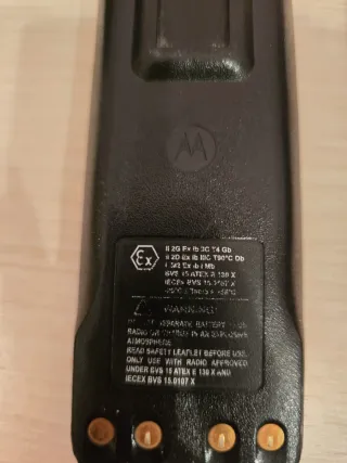 Radio Tetra Atex MTP8500Ex Motorola