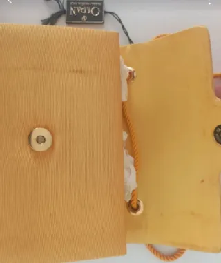 Borsa Olpan vintage oro giallo mai usata